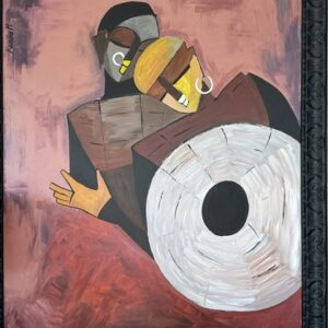 SAFFRON DRUMMING 2 36”x48”